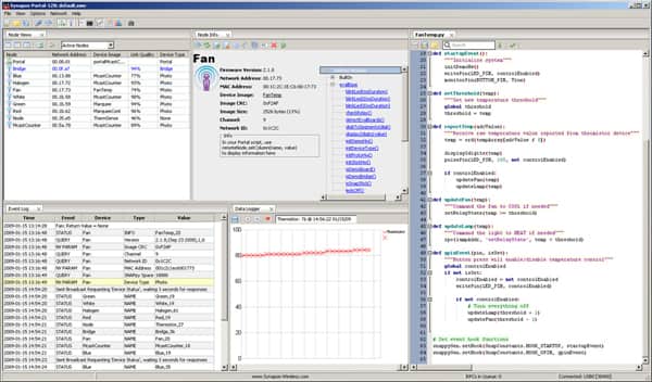 The Synapse Portal runs on Linux (click for full-size)